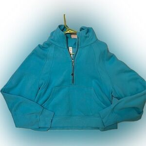LULULEMON SCUBA oversized half zip hoodie